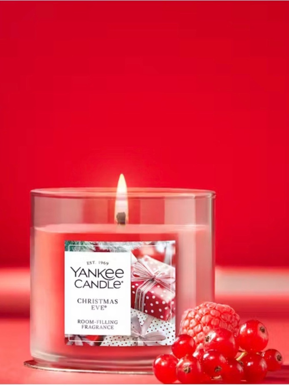 🎄 Yankee Candle "Christmas Eve" Small Tumbler Candle 🪵